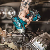 Makita WT04R1 12V Max CXT Lithium-Ion Cordless 1/4" Impact Wrench Kit - 4