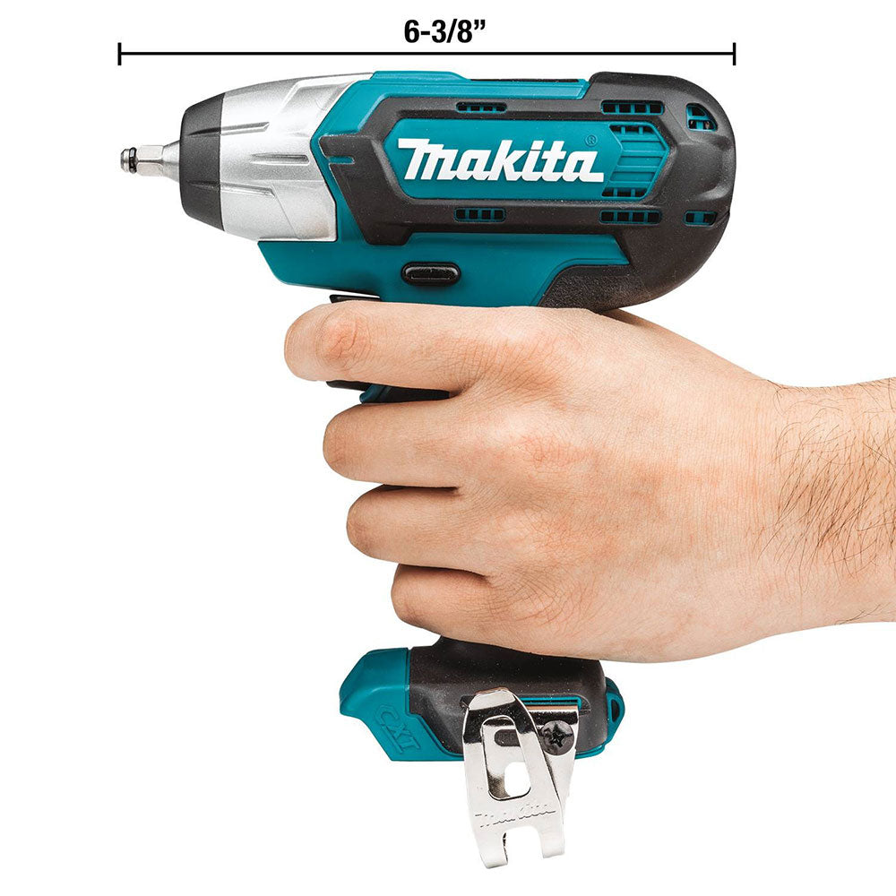 Makita WT04Z 12V Max CXT Lithium-Ion Cordless 1/4" Impact Wrench - 5