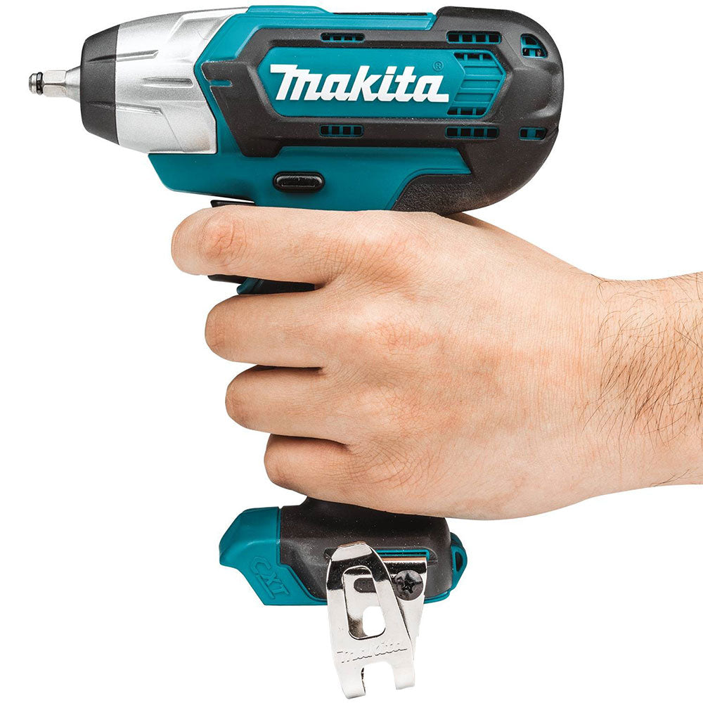 Makita WT04Z 12V Max CXT Lithium-Ion Cordless 1/4" Impact Wrench - 6