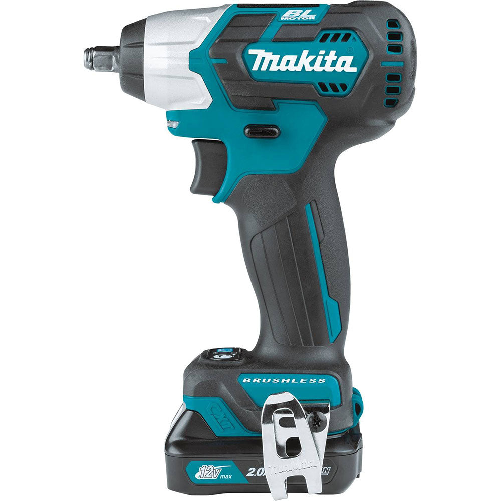 Makita WT05R1 12V Max CXT Brushless 3/8 In. Sq. Drive Impact Wrench Kit - 7