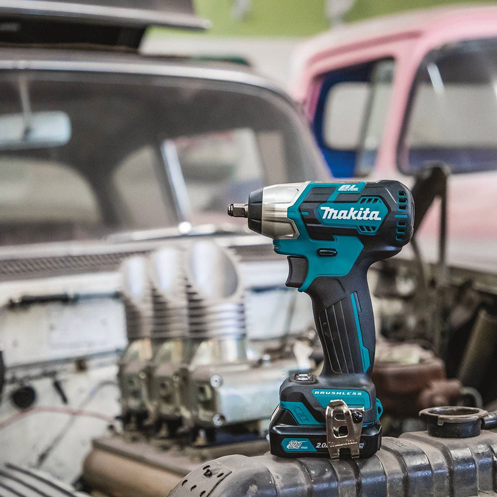 Makita WT05R1 12V Max CXT Brushless 3/8 In. Sq. Drive Impact Wrench Kit - 11