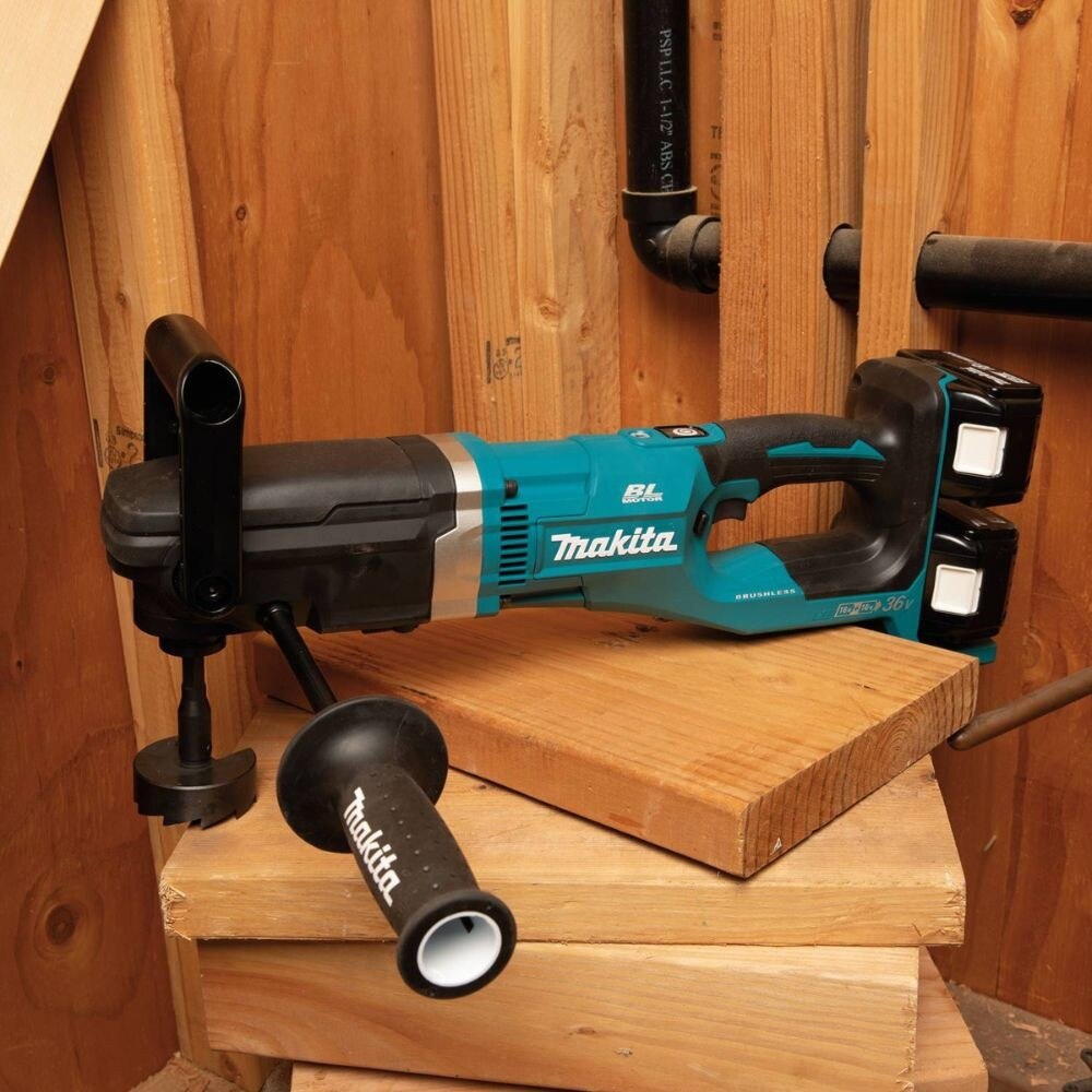 Makita XAD04PT 36V (18V X2) LXT Brushless 7/16" Hex Right Angle Drill Kit (5.0Ah) - 15