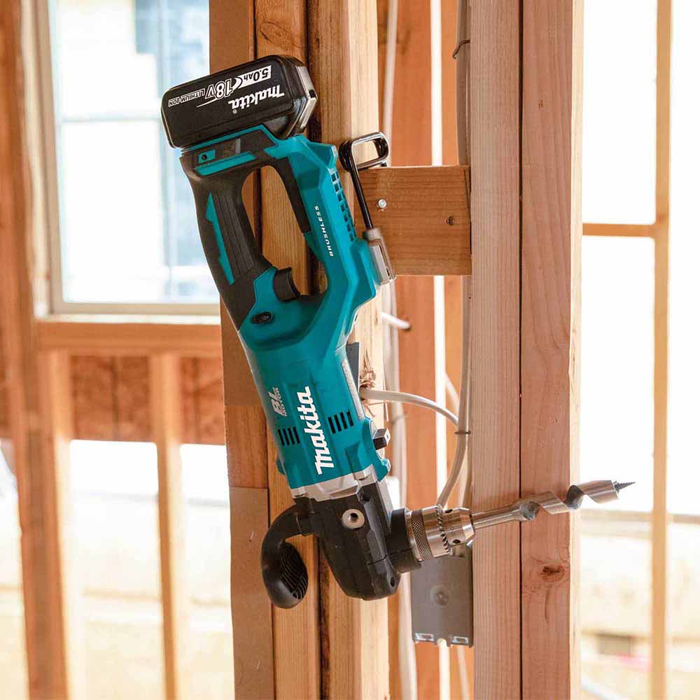 Makita XAD05T 18V LXT Lithium-Ion Brushless Cordless 1/2" Right Angle Drill Kit (5.0Ah) - 16