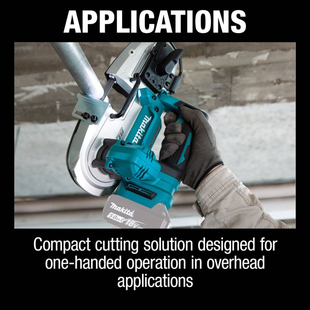 Makita XBP04Z 18V LXT Lithium-Ion Compact Brushless Cordless Band Saw (Tool Only) - 11