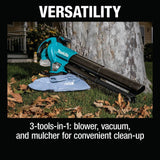 Makita XBU07Z 18V LXT Brushless Blower / Vacuum Mulcher, Tool Only - 10