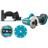 Makita XCM01Z 18V LXT Lithium-Ion Brushless Cordless 3" Cut-Off Tool, Tool Only - 3