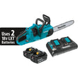 Makita XCU03PT 18V X2 LXT Li-Ion 36V Brushless Cordless Chain Saw Kit 5.0Ah