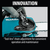 Makita XCU04PT1 18V X2 (36V) LXT 16" Chain Saw Kit with 4 Batteries (5.0Ah) - 18