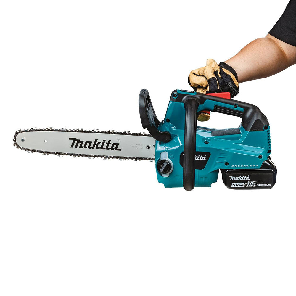 Makita XCU08PT 18V X2 (36V) LXT Brushless 14" Top Handle Chain Saw Kit - 4