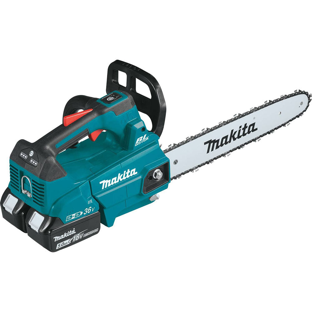 Makita XCU09PT 18V X2 (36V) LXT Brushless 16" Top Handle Chain Saw Kit