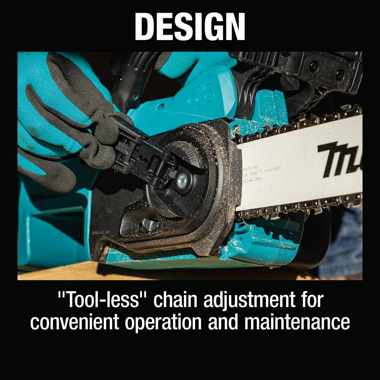 Makita XCU11SM1 18V LXT Lithium-Ion Brushless Cordless 14" Chain Saw Kit (4.0Ah) - 13