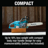 Makita XCU11Z 18V LXT Lithium-Ion Brushless Cordless 14" Chain Saw, Tool Only - 11