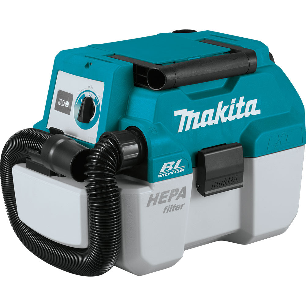 Makita XCV11T 18V LXT Portable Wet/Dry Dust Extractor/Vacuum Kit (5.0Ah) - 4