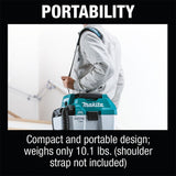 Makita XCV11T 18V LXT Portable Wet/Dry Dust Extractor/Vacuum Kit (5.0Ah) - 14