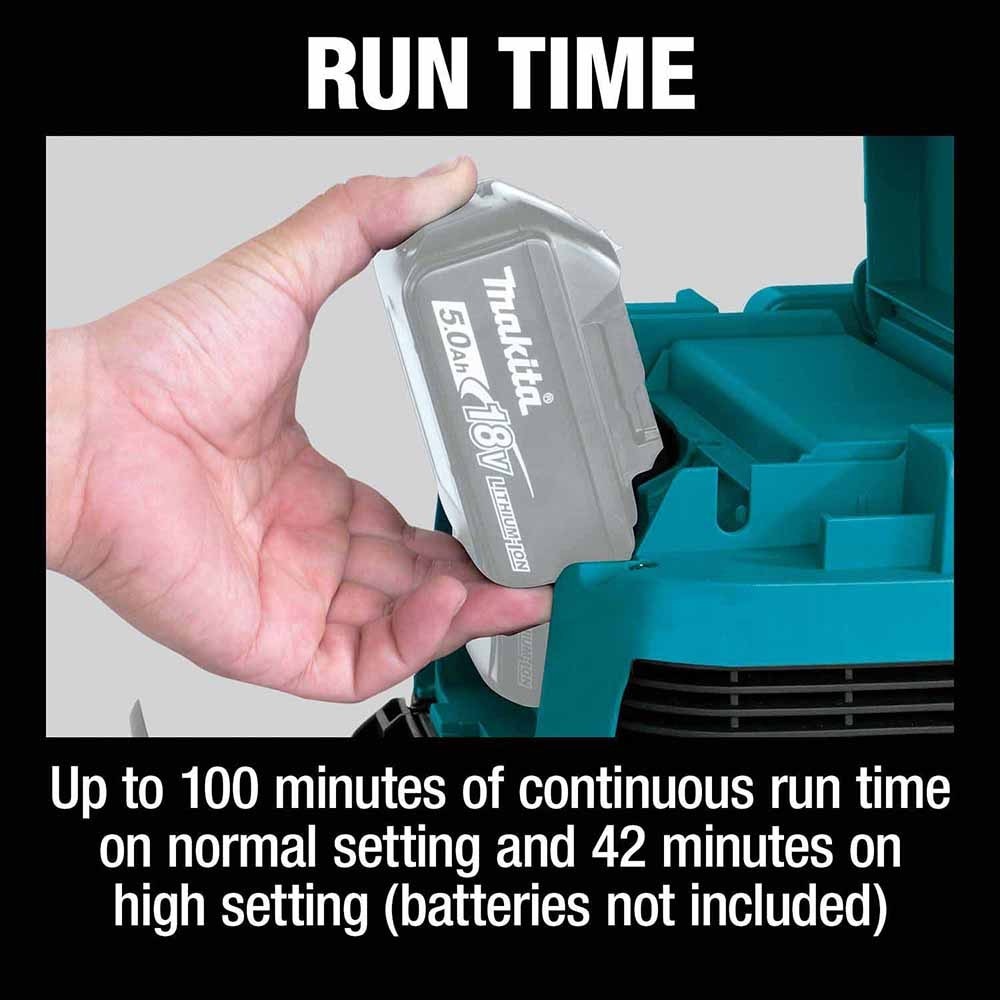 Makita XCV20Z 36V (18V X2) LXT Brushless 2.1 Gallon Wet/Dry Dust Extractor/Vacuum, Tool Only - 9