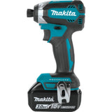 Makita XDT131X2 18V LXT Lithium-Ion Brushless Cordless 2 Pc. Combo Kit, XDT13Z, DML186W, bag (3.0Ah) - 4