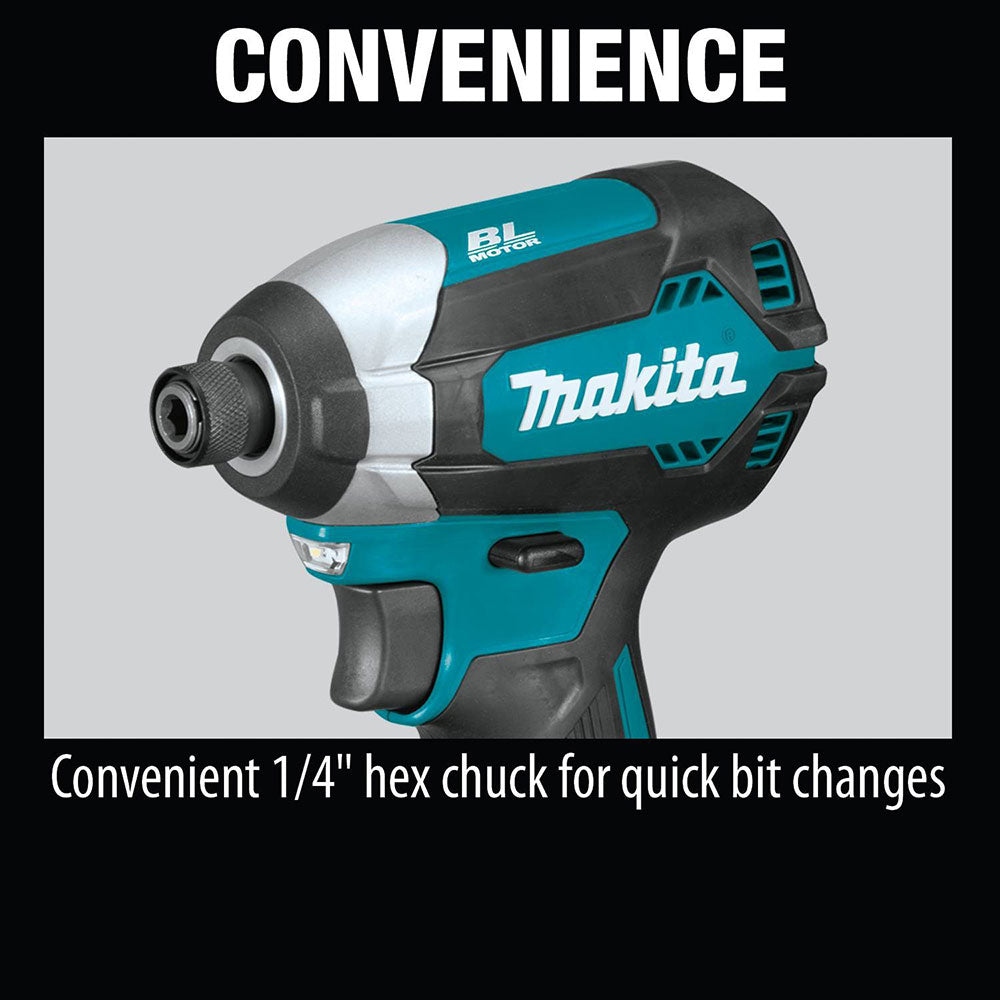 Makita XDT131 18V LXT Brushless Cordless Impact Driver Kit (3.0Ah) - 12