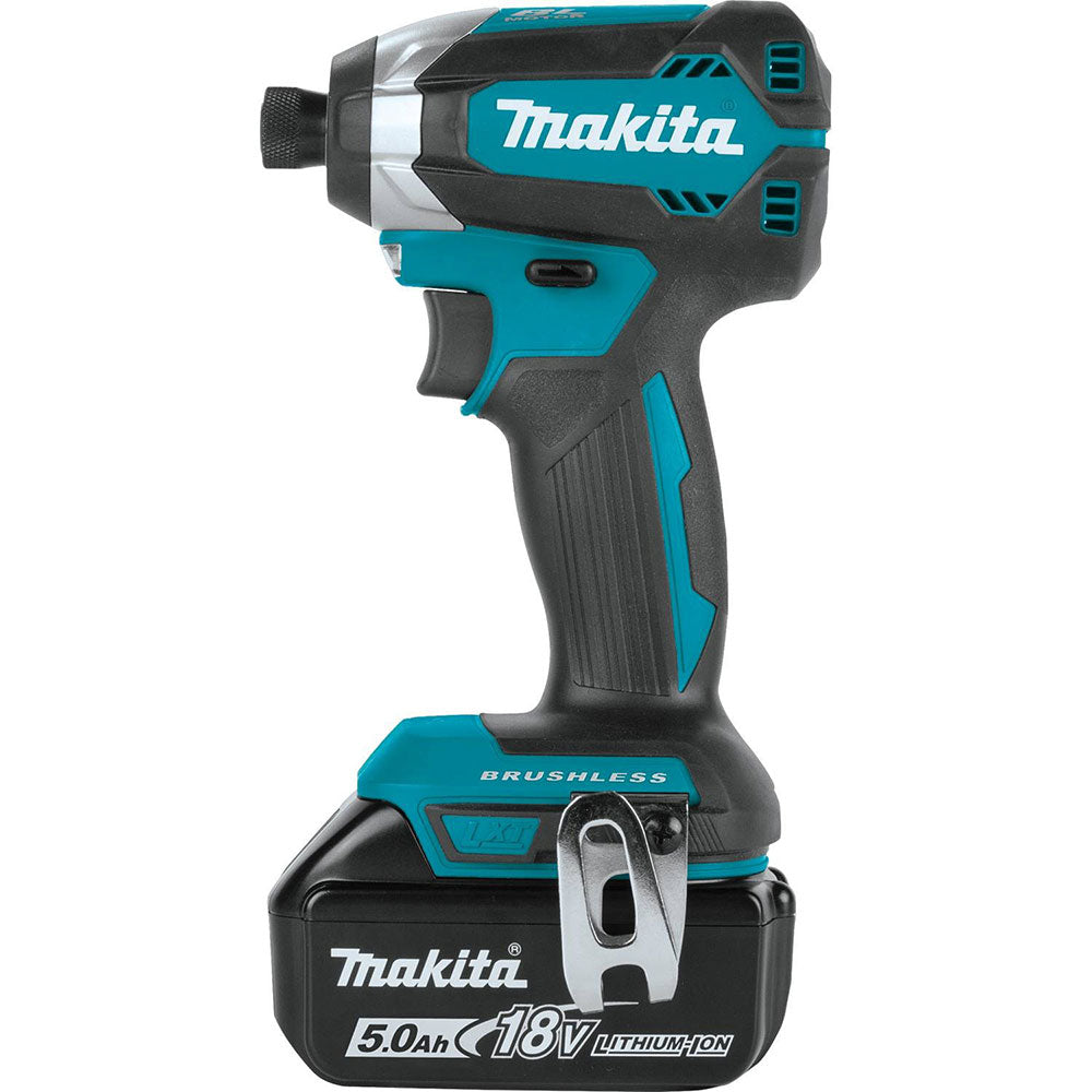 Makita XDT13T 18V LXT Brushless Cordless Impact Driver Kit 5.0Ah - 3