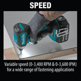 Makita XDT13T 18V LXT Brushless Cordless Impact Driver Kit 5.0Ah - 5