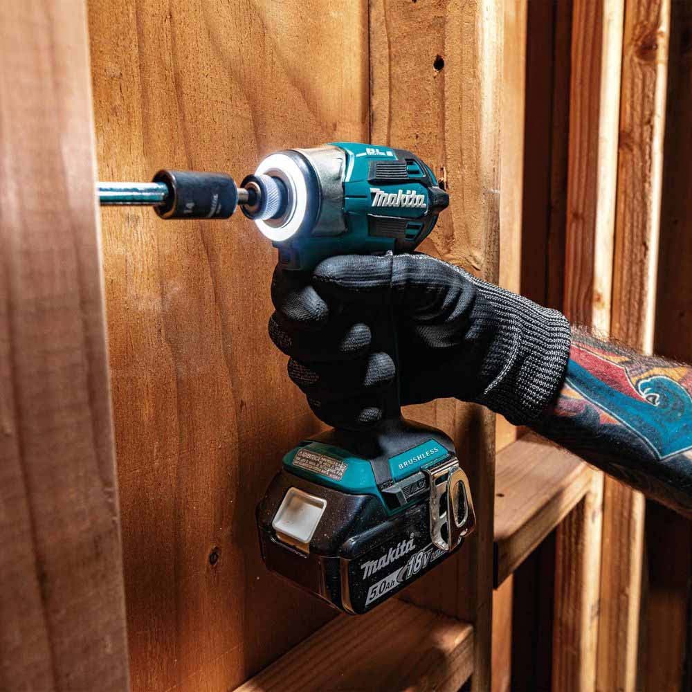 Makita XDT20T 18V LXT Lithium-Ion Brushless Cordless Quick-Shift Mode 4-Speed Impact Driver Kit - 20