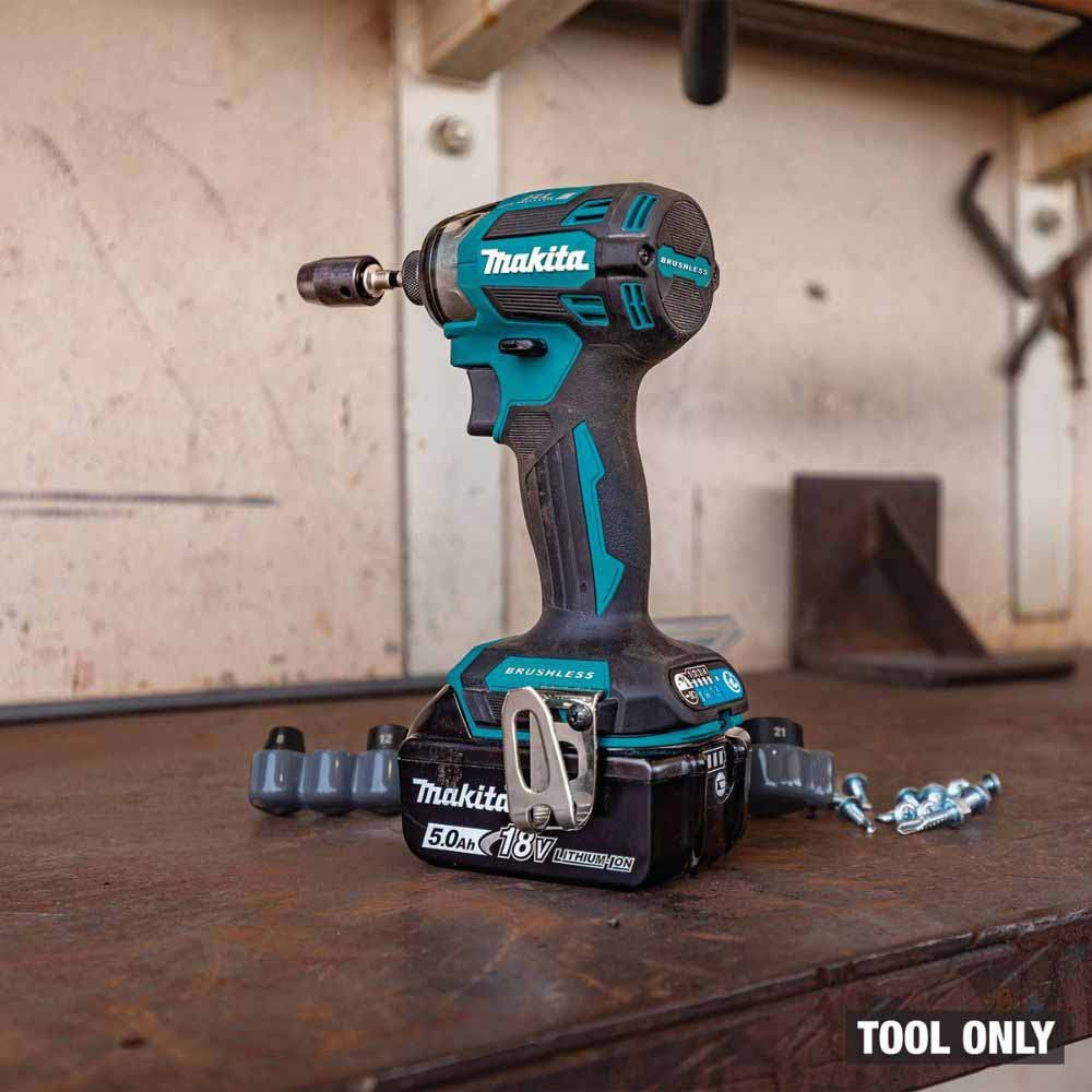 Makita XDT20Z 18V LXT Lithium-Ion Brushless Cordless Quick-Shift Mode 4-Speed Impact Driver - 13