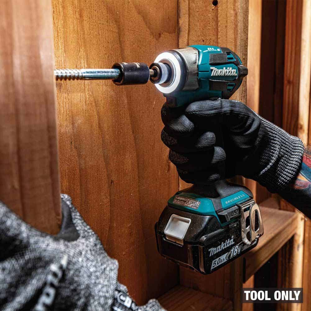 Makita XDT20Z 18V LXT Lithium-Ion Brushless Cordless Quick-Shift Mode 4-Speed Impact Driver - 16