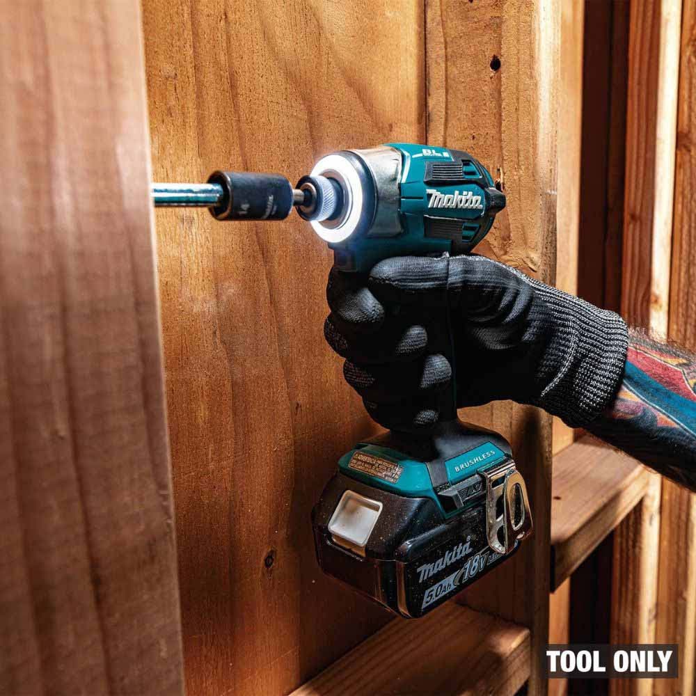 Makita XDT20Z 18V LXT Lithium-Ion Brushless Cordless Quick-Shift Mode 4-Speed Impact Driver - 17