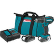 Makita XFD10SY 18V LXT Lithium-Ion Compact Cordless 1/2" Driver-Drill Kit, 480 in. lbs. torque, var. spd., rev., L.E.D. Light, case (1.5Ah)