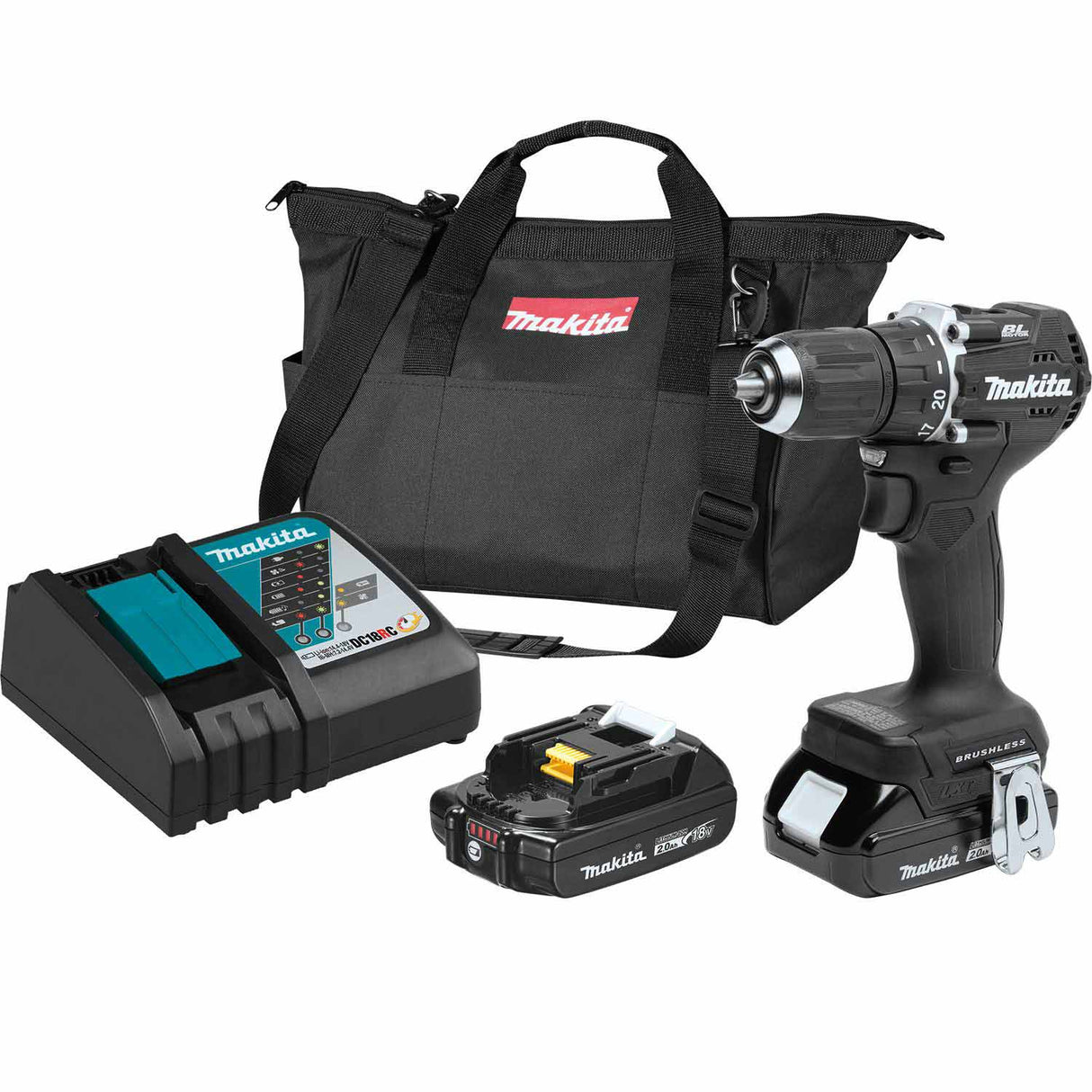 Makita XFD15RB 18V LXT 1/2" Driver-Drill Kit (2.0Ah)