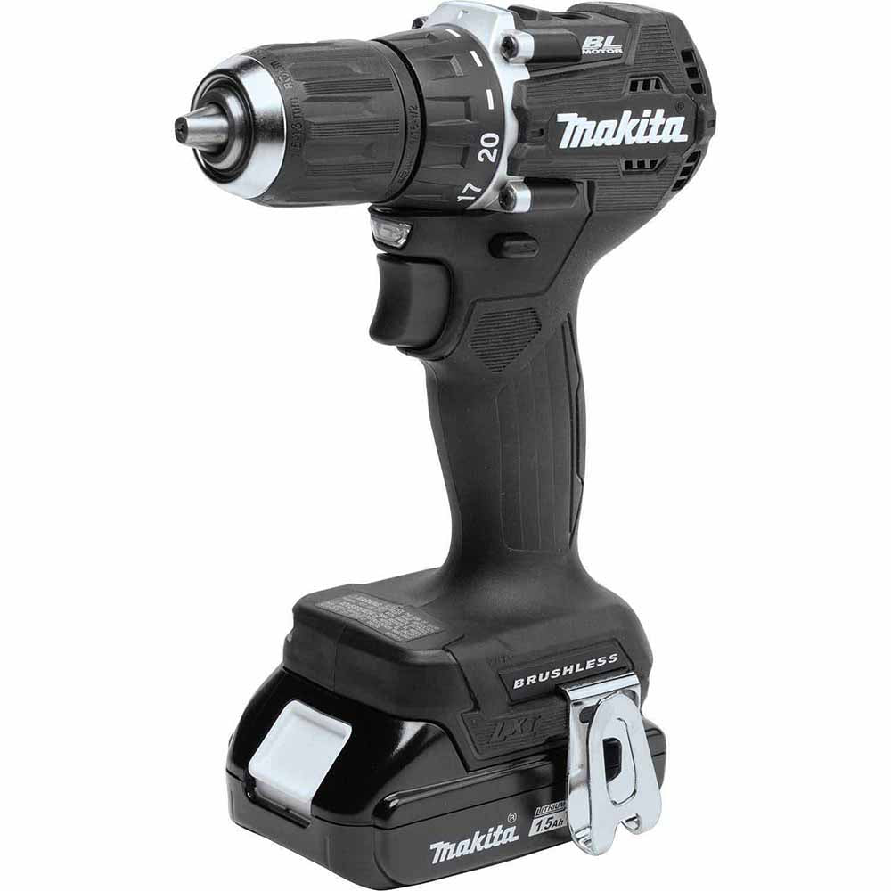 Makita XFD15SY1B 18V LXT Lithium‑Ion Sub‑Compact Brushless Cordless 1/2" Driver‑Drill Kit (1.5Ah) - 3