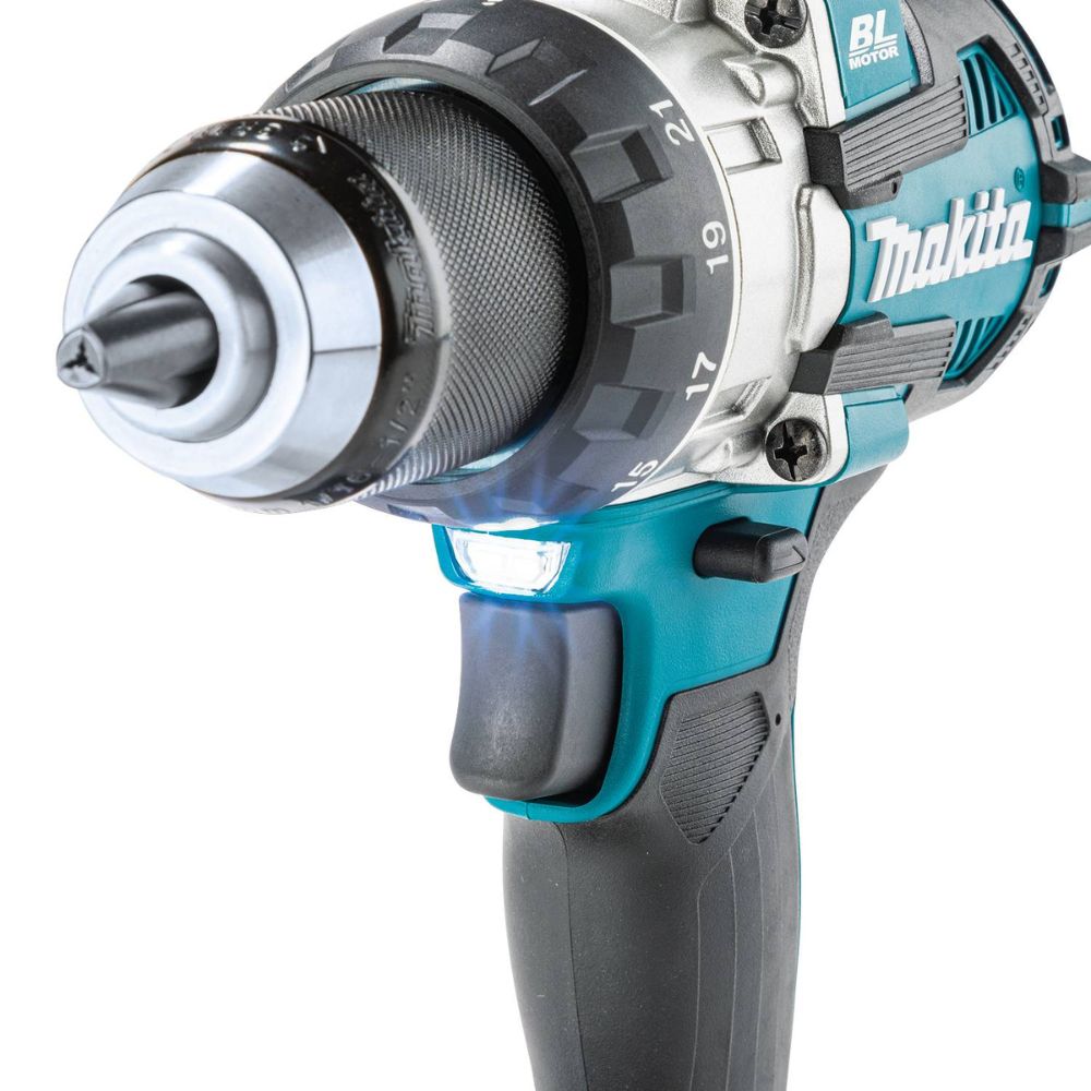 Makita XFD16T 18V LXT Lithium-Ion Brushless Cordless 1/2" Driver-Drill Kit (5.0Ah) - 7