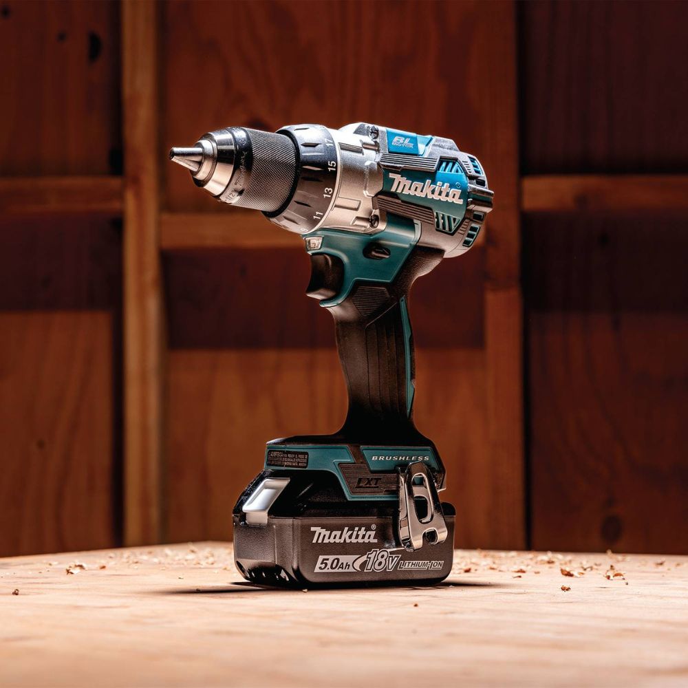 Makita XFD16T 18V LXT Lithium-Ion Brushless Cordless 1/2" Driver-Drill Kit (5.0Ah) - 13