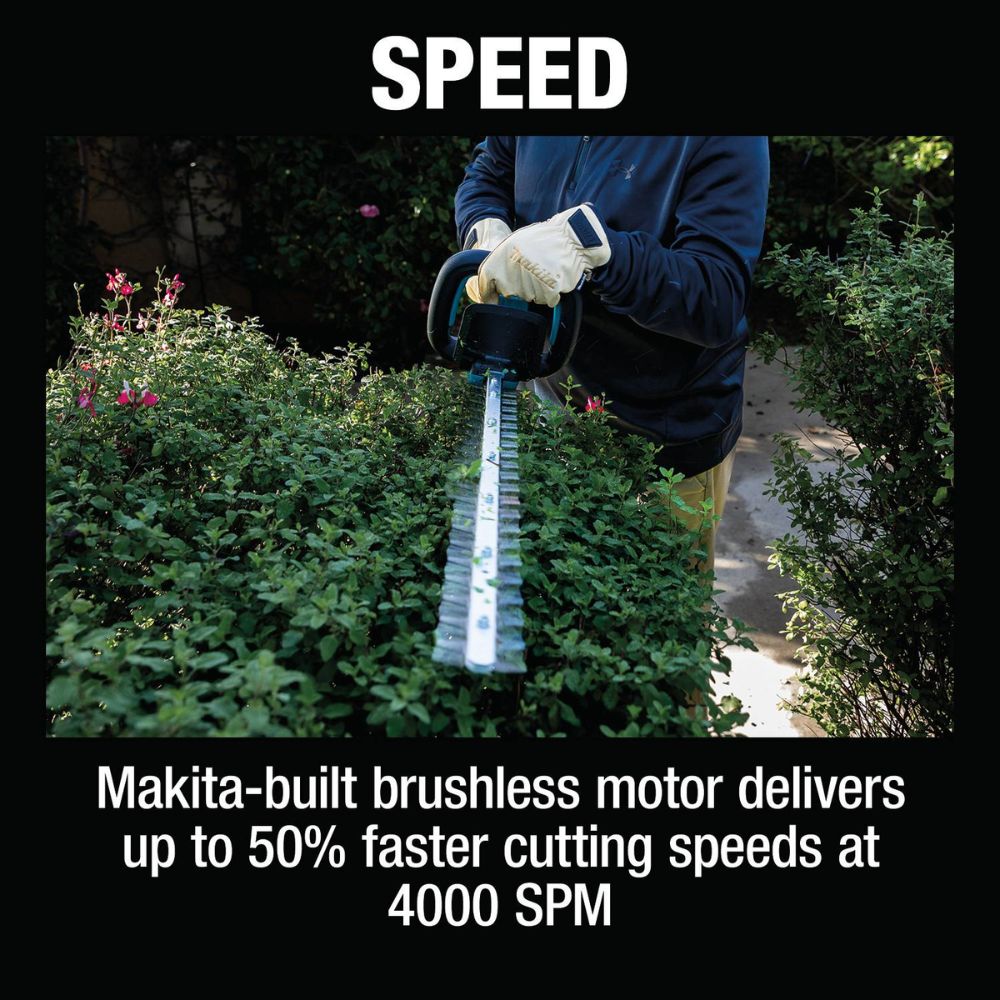 Makita XHU09M1 18V LXT Lithium-Ion Brushless Cordless 24" Hedge Trimmer Kit (4.0Ah) - 9