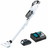 Makita XLC11R1W 18V LXT Lithium-ion Compact Brushless Cordless Cyclonic 4-Speed Stick Vacuum Kit (2.0Ah)