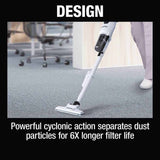 Makita XLC11ZW 18V LXT Lithium-ion Compact Brushless Cordless Cyclonic 4-Speed Stick Vacuum (Tool Only) - 12
