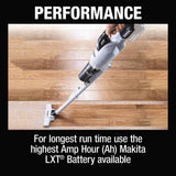 Makita XLC11ZW 18V LXT Lithium-ion Compact Brushless Cordless Cyclonic 4-Speed Stick Vacuum (Tool Only) - 13