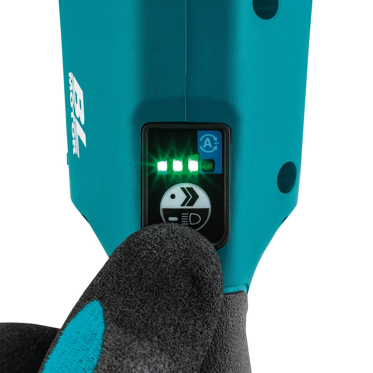 Makita XLT03Z 18V LXT Brushless High Torque 3/8" Sq. Drive Angle Impact Wrench with Friction Ring Tool Only - 3