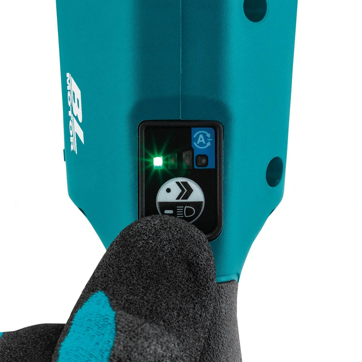 Makita XLT03Z 18V LXT Brushless High Torque 3/8" Sq. Drive Angle Impact Wrench with Friction Ring Tool Only - 5