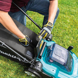 Makita XML05PT 36V (18V X2) LXT 17" Residential Lawn Mower Kit, dual port charger (5.0Ah) - 18