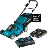 Makita XML10CM1 36V (18V X2) LXT 21" Lawn Mower Kit with 4 Batteries (4.0Ah)