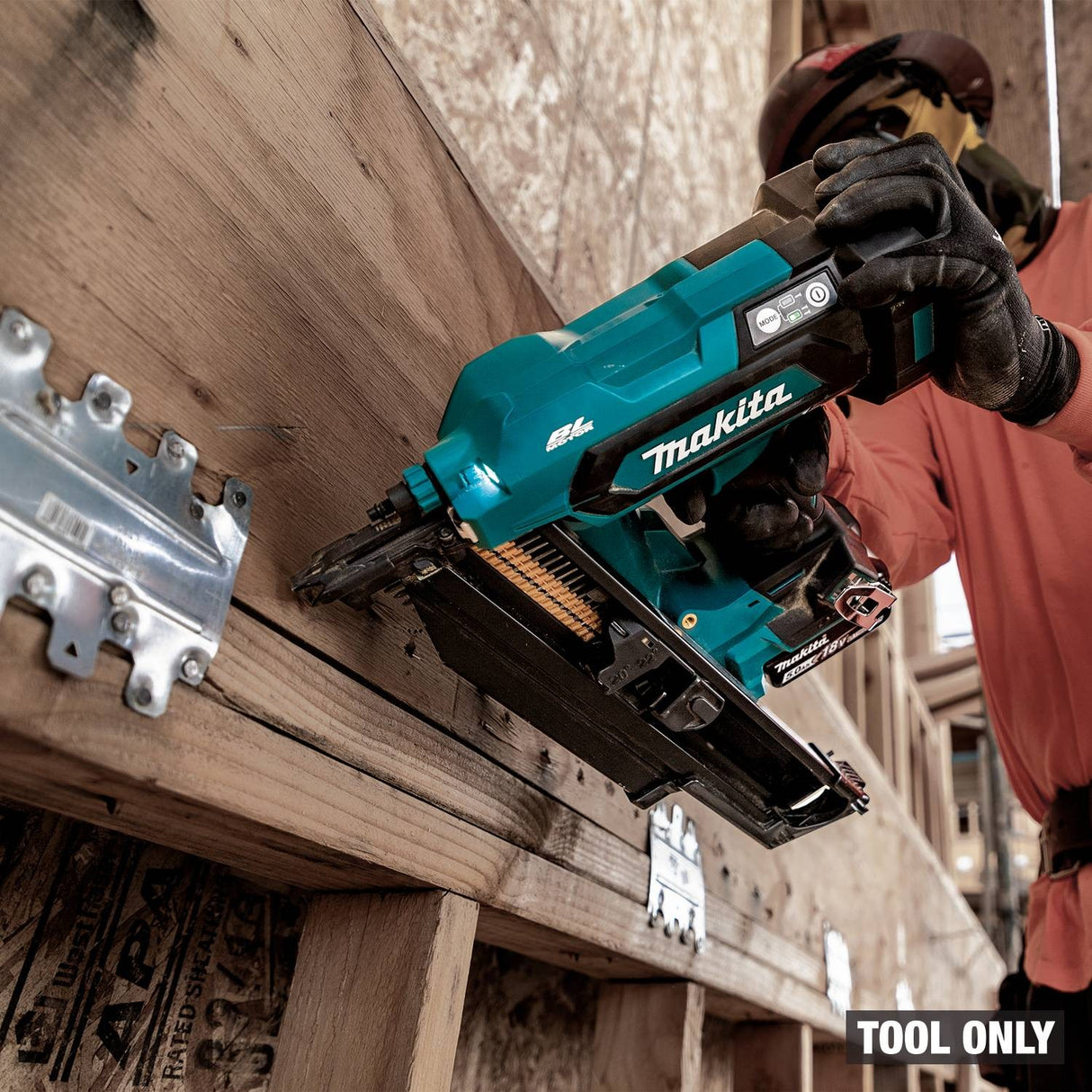 Makita XNB03Z 18V LXT Cordless 21 Degree Full Round Head 3-1/2" Framing Nailer (Tool Only) - 22