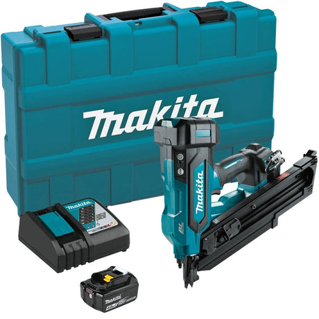 Makita XNB07M1 18V LXT Brushless Cordless 30 Degree Clipped Head 3-1/2 in Framing Nailer Kit (4.0Ah Battery)