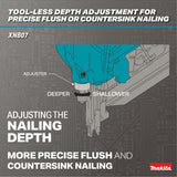 Makita XNB07Z 30 Degree Clipped Head 3-1/2 in. Framing Nailer, Tool Only (Bare Tool) - 7