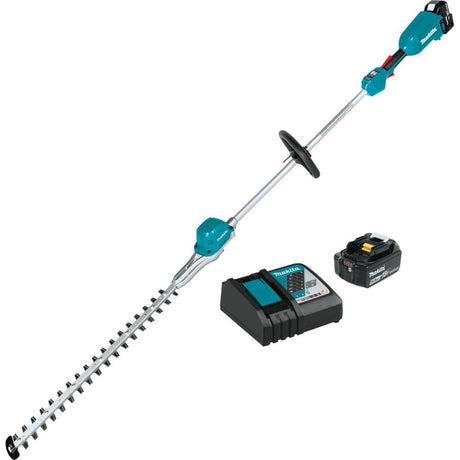 Makita XNU02T 18V LXT Lithium-Ion Brushless Cordless 24" Pole Hedge Trimmer Kit (5.0Ah)