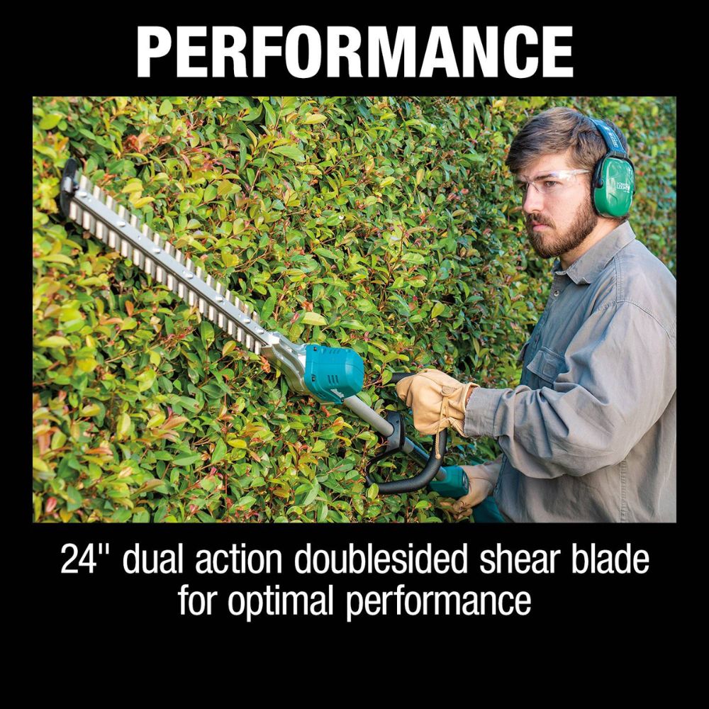 Makita XNU02T 18V LXT Lithium-Ion Brushless Cordless 24" Pole Hedge Trimmer Kit (5.0Ah) - 13