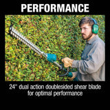 Makita XNU02T 18V LXT Lithium-Ion Brushless Cordless 24" Pole Hedge Trimmer Kit (5.0Ah) - 13