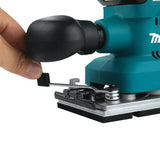 Makita XOB03Z 18V LXT Lithium-Ion Brushless Cordless 1/3 Sheet Finishing Sander, AWS Capable (Tool Only) - 7