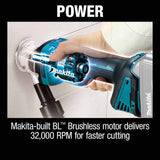 Makita XOC02Z 18V LXT® Lithium-Ion Brushless Cordless Cut-Out Tool, AWS™ Capable (Tool Only) - 12