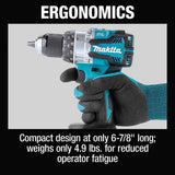 Makita XPH16Z 18V LXT Lithium-Ion Compact Brushless Cordless 1/2" Hammer Driver-Drill, Tool Only - 9