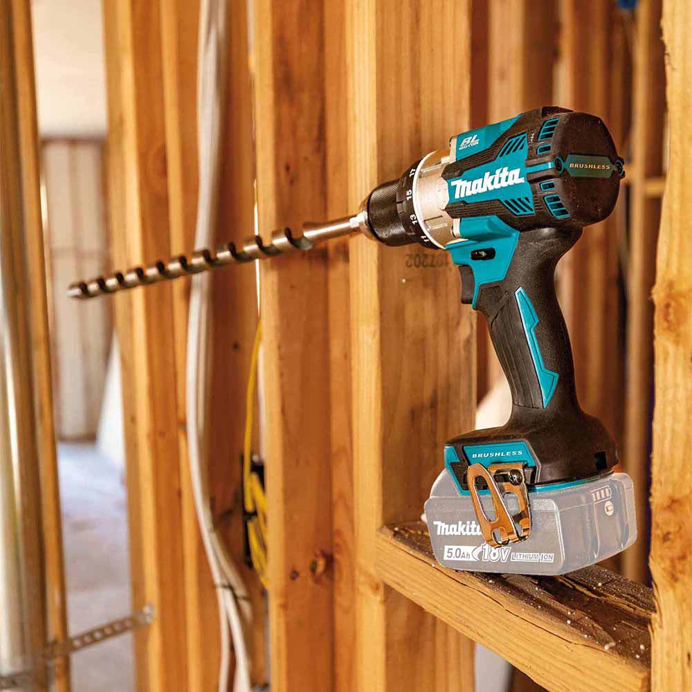 Makita XPH16Z 18V LXT Lithium-Ion Compact Brushless Cordless 1/2" Hammer Driver-Drill, Tool Only - 17